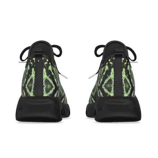 Green Snake Ornament Sports Shoes - Image 8