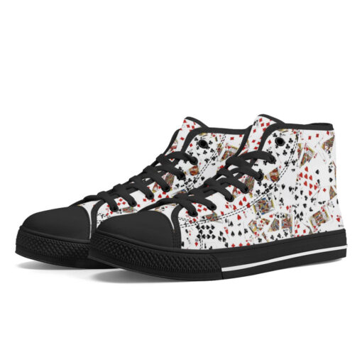 Playing Cards High-Top Shoes - Image 2