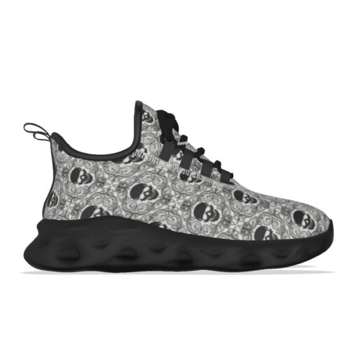 Skulls Lace Pattern Sports Shoes - Image 6