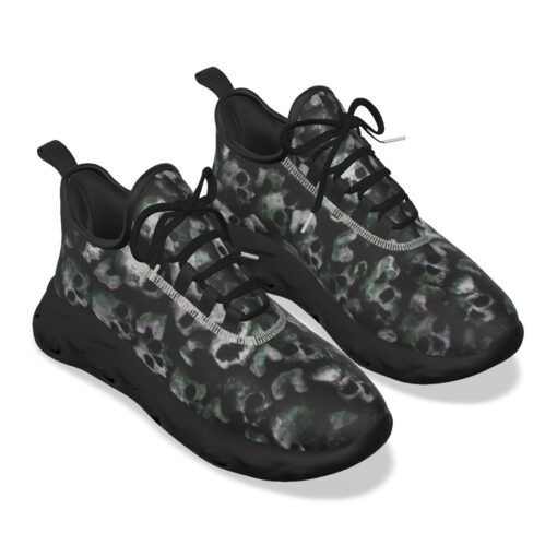 Skulls Background Sports Shoes - Image 5