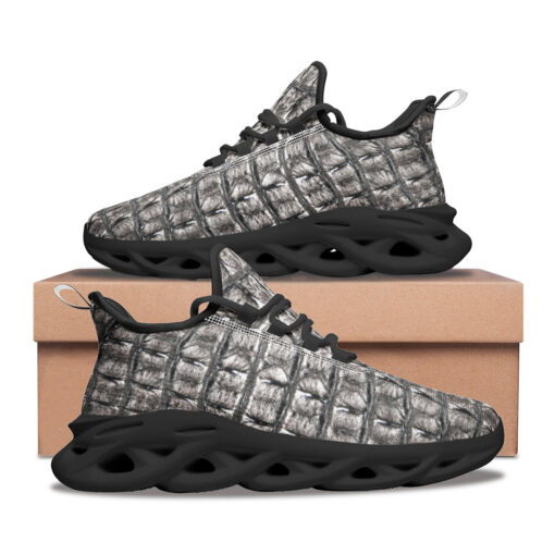 Gray Alligator Sports Shoes - Image 2