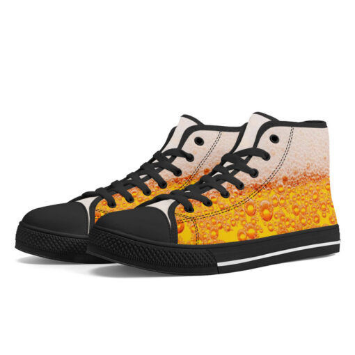 Beer Theme High-Top Canvas Shoes - Image 2