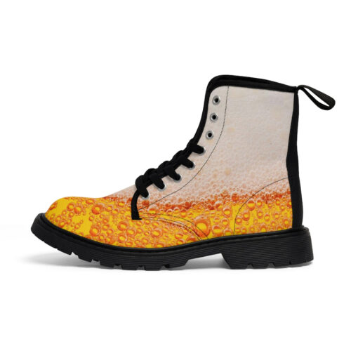 Beer Theme Canvas Boots - Image 2