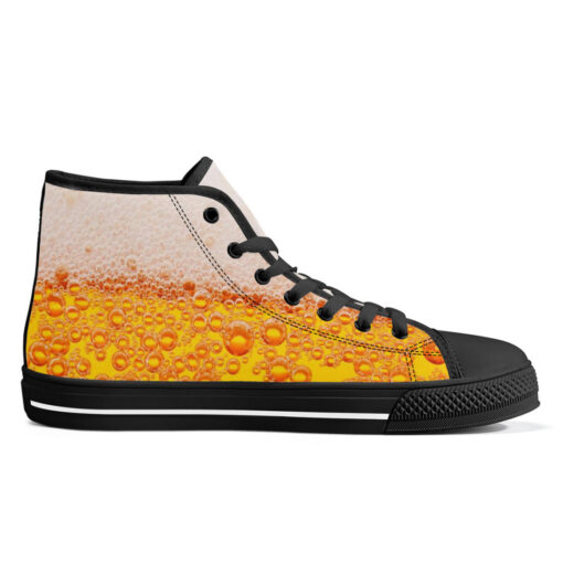 Beer Theme High-Top Canvas Shoes - Image 5