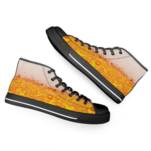 Beer Theme High-Top Canvas Shoes - Image 6