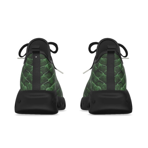 Green Reptile Scales Sports Shoes - Image 8