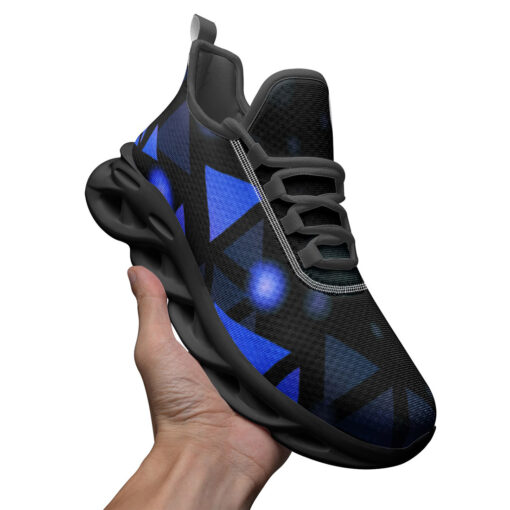 Blue Triangles Sports Shoes - Image 3