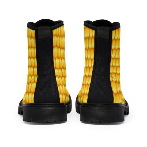 Corn Pattern Canvas Boots - Image 5