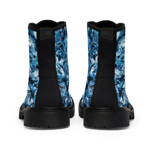 Blue Gems Canvas Boots - Image 5