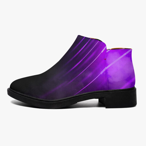 Violet Orange Smoke Neon Light Fashion Boots - Image 4