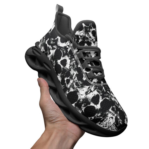 Skulls Grunge Sports Shoes - Image 3