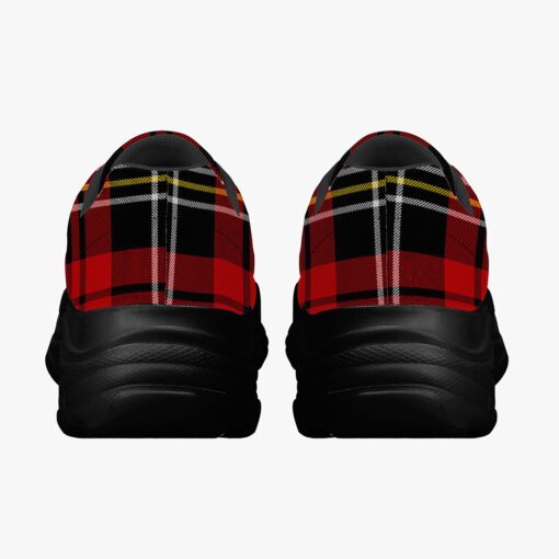 Classic Red Tartan Running Shoes - Image 3