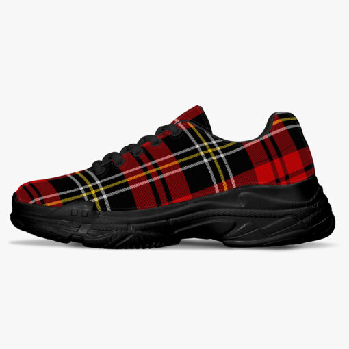 Classic Red Tartan Running Shoes - Image 4