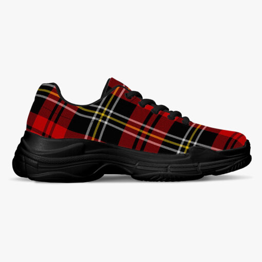 Classic Red Tartan Running Shoes - Image 5