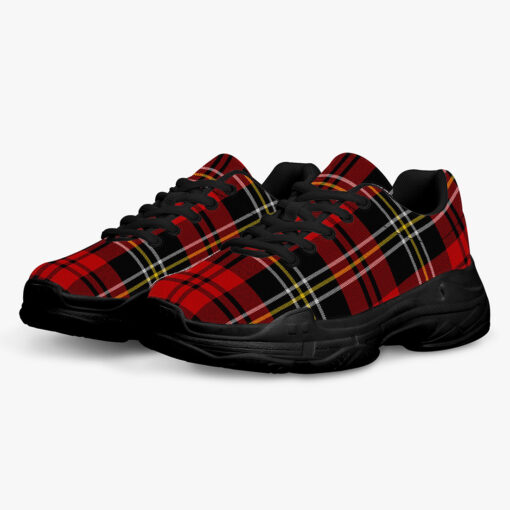 Classic Red Tartan Running Shoes - Image 2