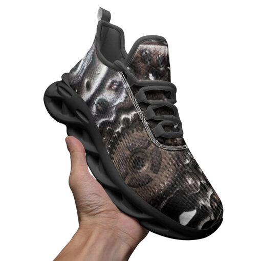 Steampunk Gears Sports Shoes - Image 3