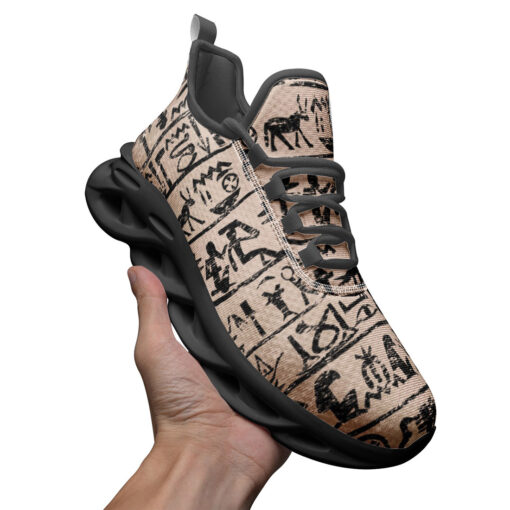 Egyptian Hieroglyphs Sports Shoes - Image 3