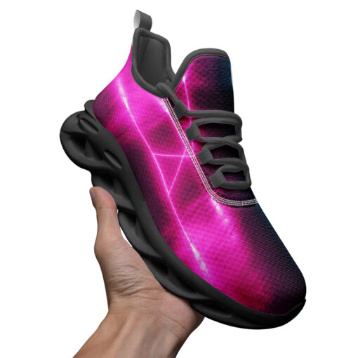 Sports Shoes Sci-Fi Neon Pink Blue - Image 3