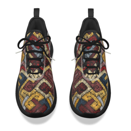 Ethnic Tribal Motifs Bohemian Sports Shoes - Image 4