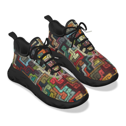 Ethnic Tribal Motifs Bohemian Sports Shoes - Image 5