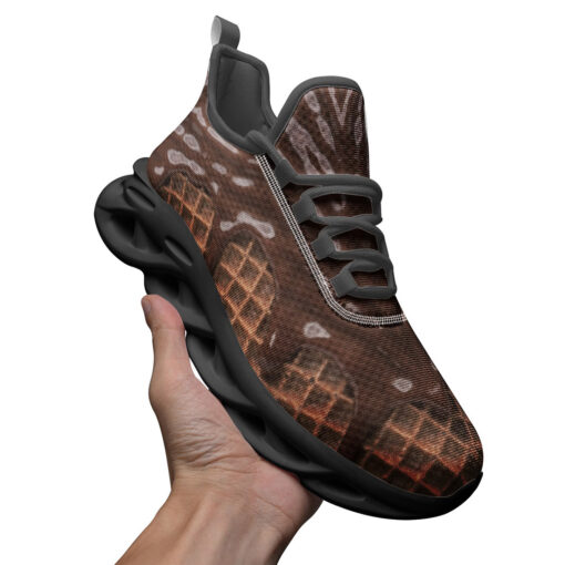 Chocolate Wafer Sports Shoes - Image 3