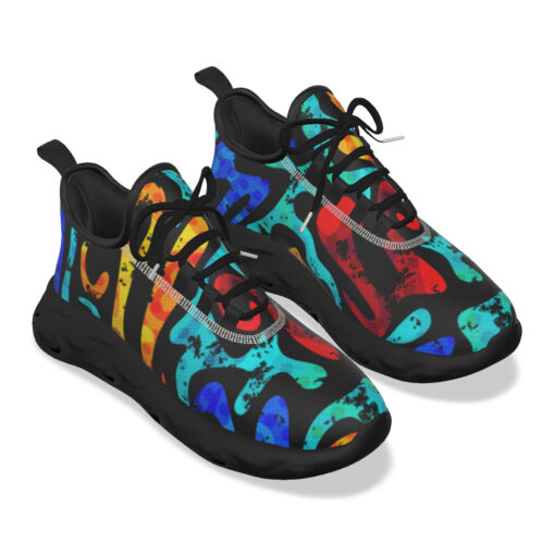 Grunge Graffiti Sports Shoes - Image 5