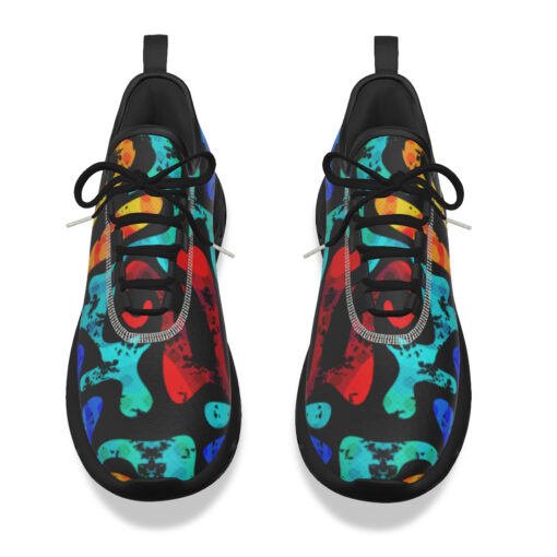 Grunge Graffiti Sports Shoes - Image 4