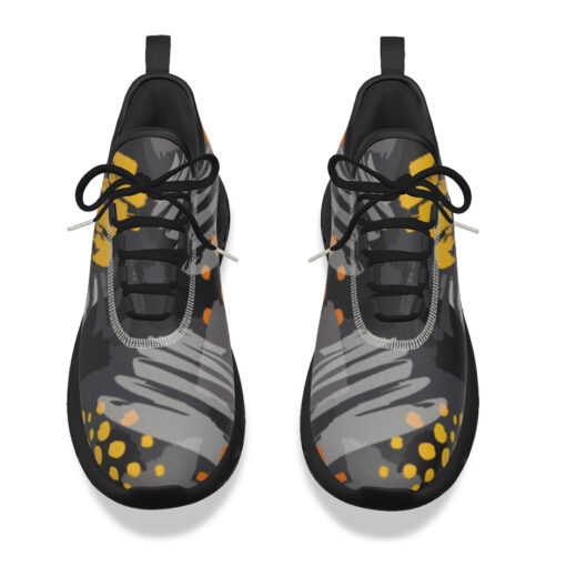 Expressive Ink Surface Graffiti Sports Shoes - Image 4