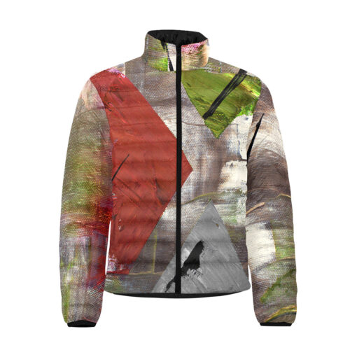 Art Abstraction Men's Padded Jacket