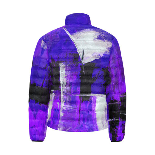 Paint Abstraction Men's Padded Jacket - Image 2