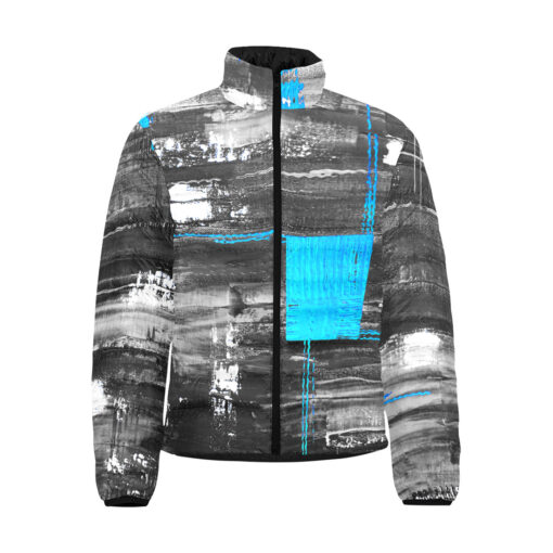 Art Abstraction Men's Padded Jacket