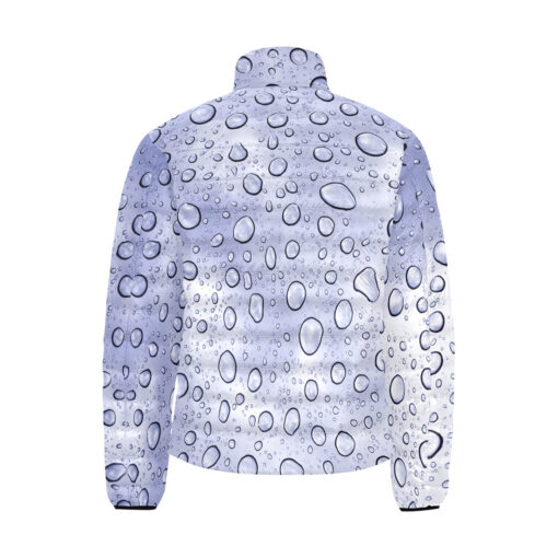 Water Drops Men's Padded Jacket - Image 2