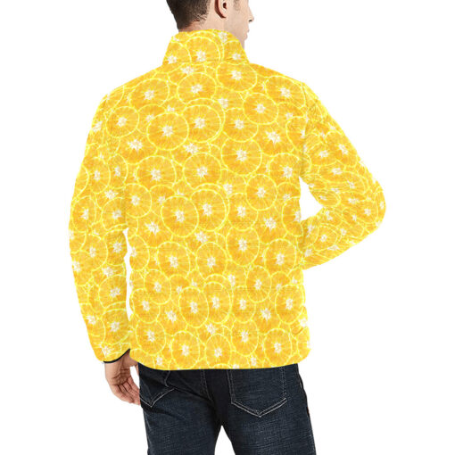 Fresh Lemons Men's Padded Jacket - Image 4