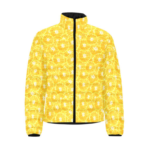 Fresh Lemons Men's Padded Jacket