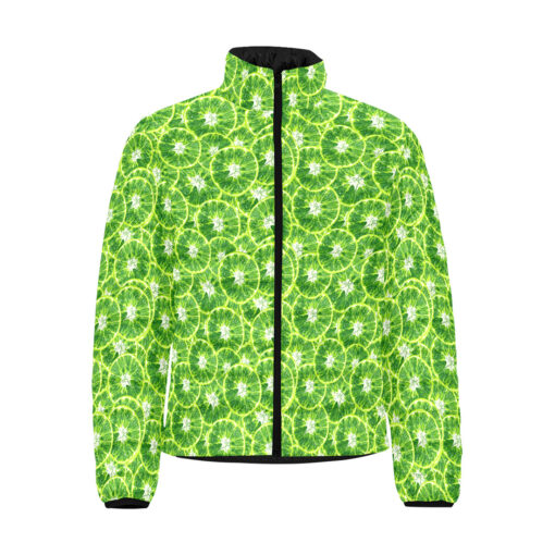 Fresh Lime Men's Padded Jacket