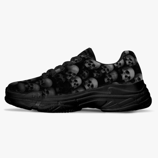 Skulls Background Running Shoes - Image 4