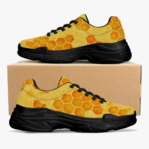 Bee Honeycombs Running Shoes