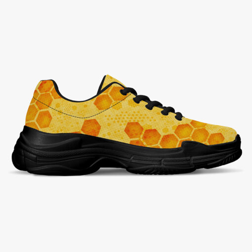 Bee Honeycombs Running Shoes - Image 5