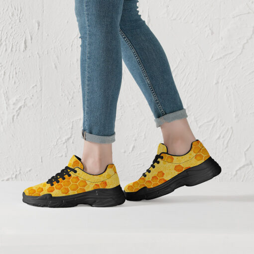 Bee Honeycombs Running Shoes - Image 7