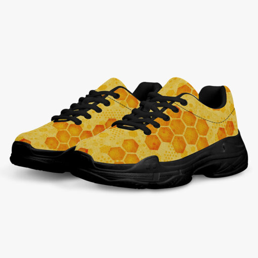 Bee Honeycombs Running Shoes - Image 2