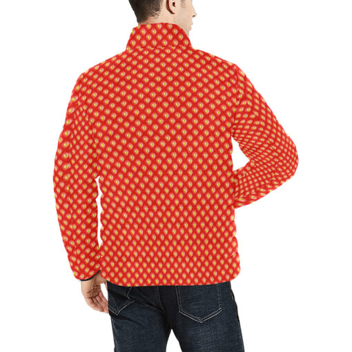 Strawberry Men's Padded Jacket - Image 4