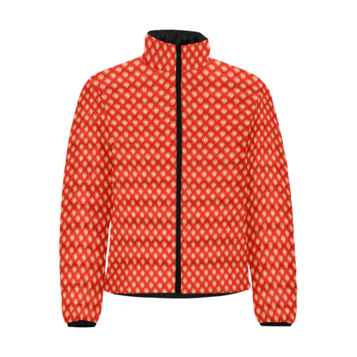 Strawberry Men's Padded Jacket