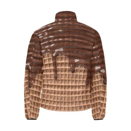 Chocolate Wafer Men's Padded Jacket - Image 2