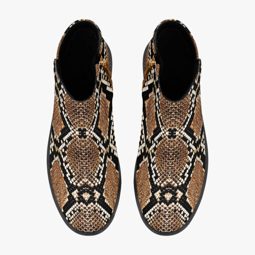 Snake Ornament Fashion Boots - Image 7