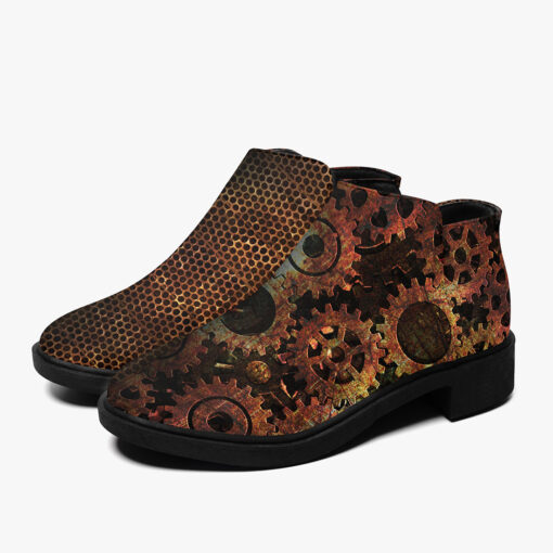 Steampunk Gears Fashion Boots - Image 5