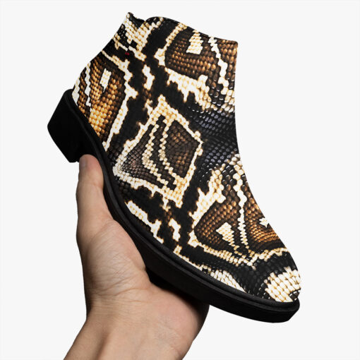 Snake Ornament Fashion Boots - Image 3