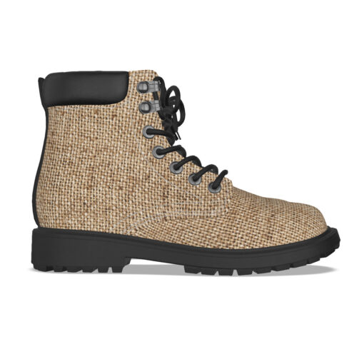 Sackcloth Texture Classic Boots - Image 4