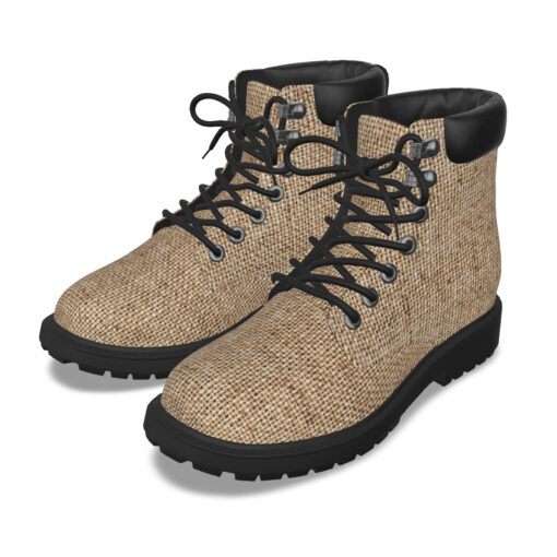 Sackcloth Texture Classic Boots - Image 2