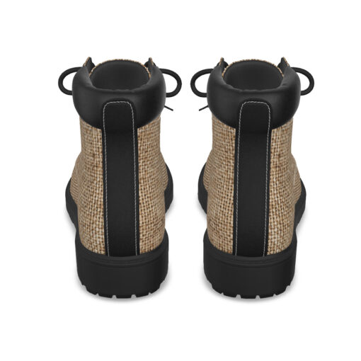 Sackcloth Texture Classic Boots - Image 7