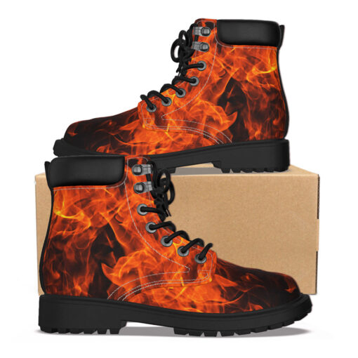 Fire Print Classic Boots